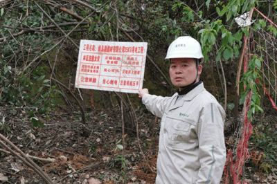 總經理深入豐都綠島源35KV用電工程現場檢查指導