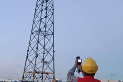 黃石供電公司檢修分公司開展測溫工作，及時(shí)掌握輸電設(shè)備運(yùn)行狀態(tài)