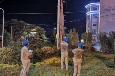 10kV線路、開(kāi)關(guān)、刀閘、配電變壓器以及環(huán)網(wǎng)箱進(jìn)行接點(diǎn)測(cè)溫和局放測(cè)試