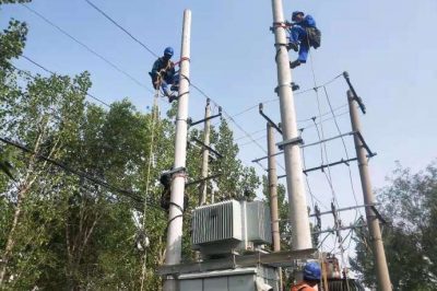 50千伏安變壓器更換為400千伏安變壓器，保障居民清涼度夏