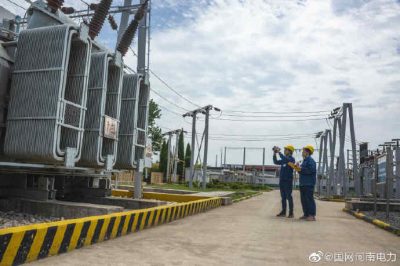110千伏潘屯變電站進(jìn)行測溫特巡，準(zhǔn)確掌握高溫天氣下設(shè)備“健康”狀況
