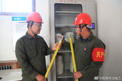 國慶保電前‘診斷’安全工器具 保安全！