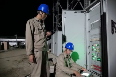 500千伏渠陽(yáng)（寶北）交流變電站調(diào)試220千伏線路保護(hù)裝置