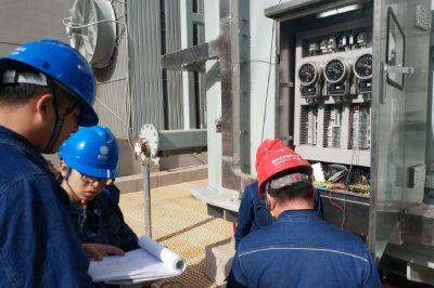 330千伏膚施變電站進(jìn)行全站設(shè)備驗收