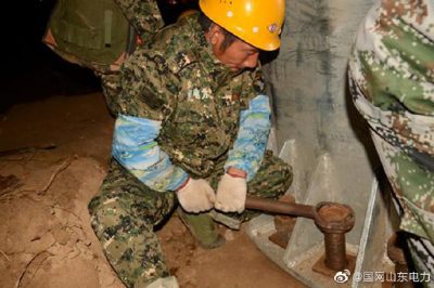 110千伏石河變電站雙T接工程正式開工