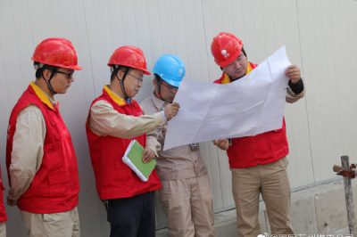 友新路北段三線(xiàn)入地電纜通道中期驗(yàn)收檢查