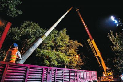 中冶鐵山坪項目F2地塊施工用電