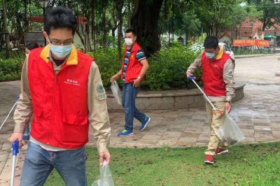 廈門特區(qū)同北供電所黨員服務隊在行動