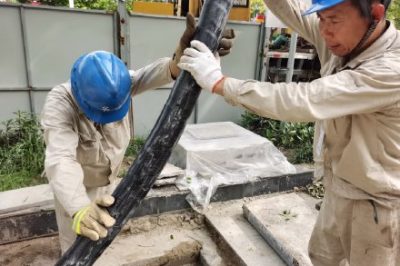 10千伏天瓏258線(xiàn)新建電纜線(xiàn)路